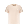 Calvin Klein Pink Cotton Men T-Shirt