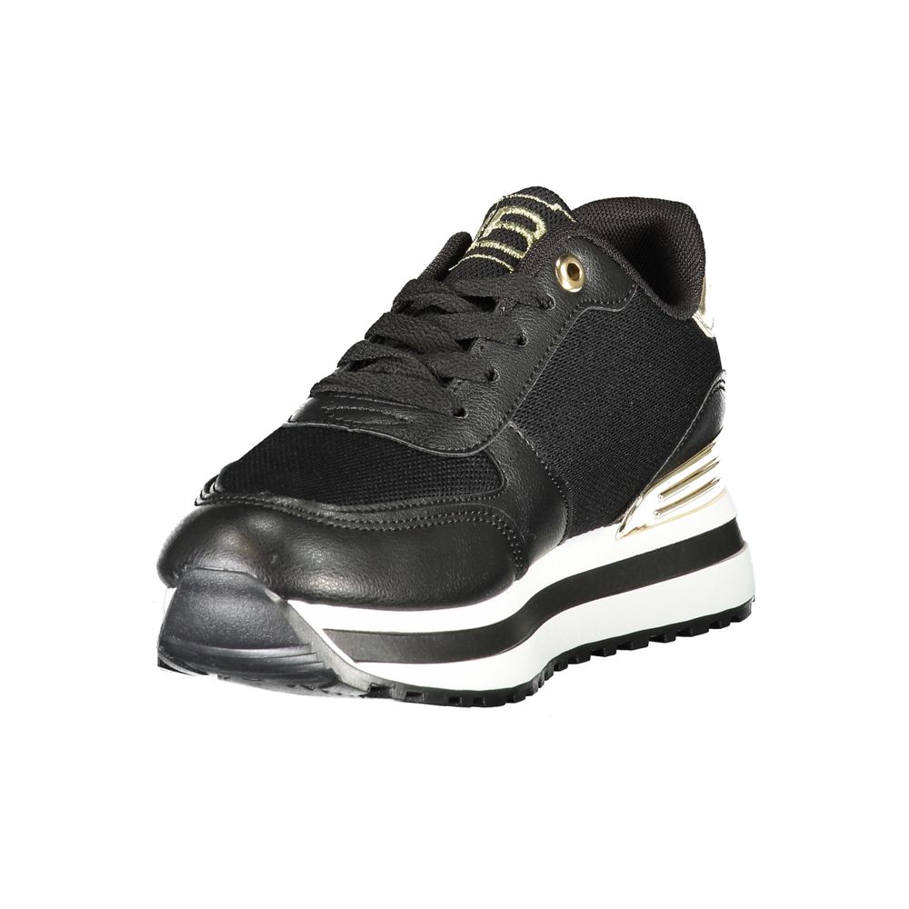 Laura Biagiotti Sort Polyester Dame Sneaker