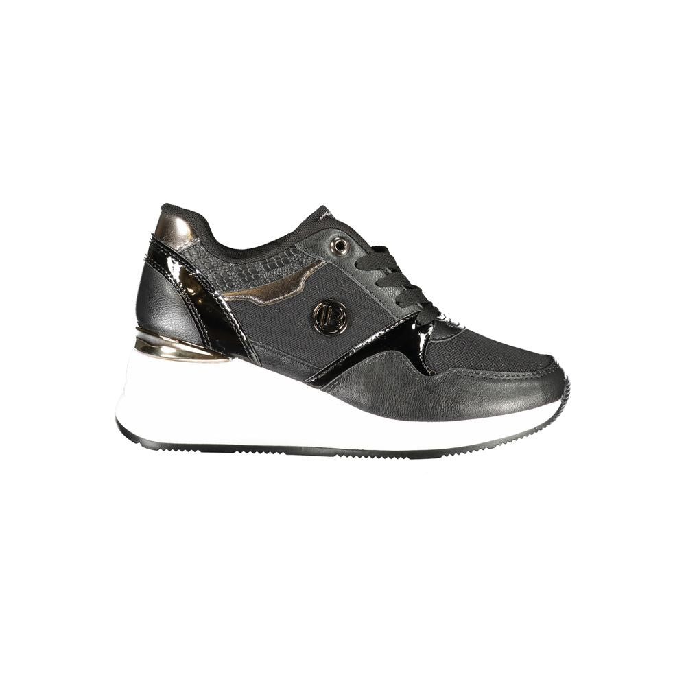 Laura Biagiotti Sort Syntetisk Dame Sneaker