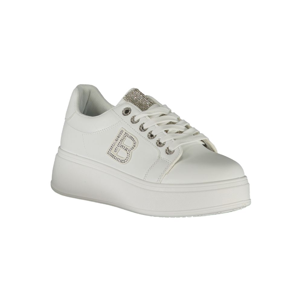 Laura Biagiotti Hvid Polyester Dame Sneaker