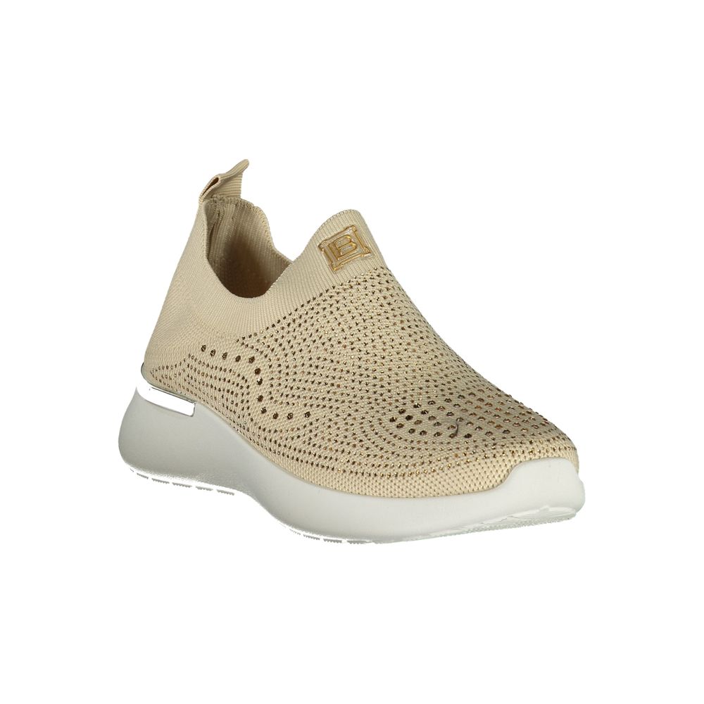 Laura Biagiotti Beige Polyester Dame Sneaker