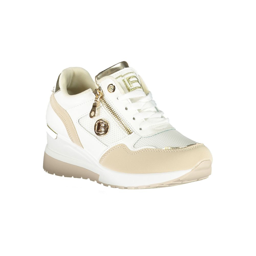 Laura Biagiotti Beige Polyester Dame Sneaker