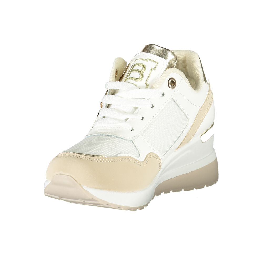 Laura Biagiotti Beige Polyester Dame Sneaker