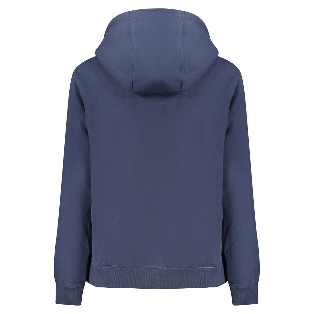 Tommy Hilfiger Blå Bomuldssweater Til Kvinder