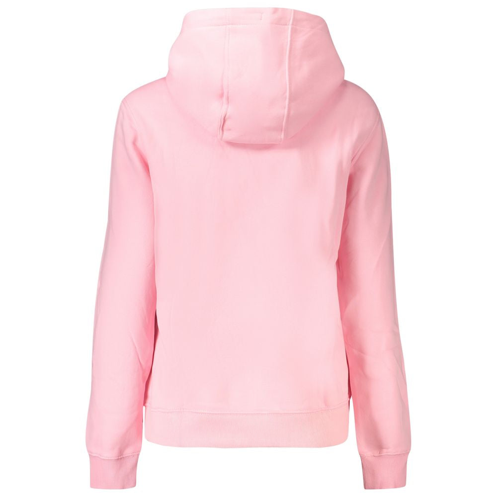 Tommy Hilfiger Pink Bomuldssweater Til Kvinder