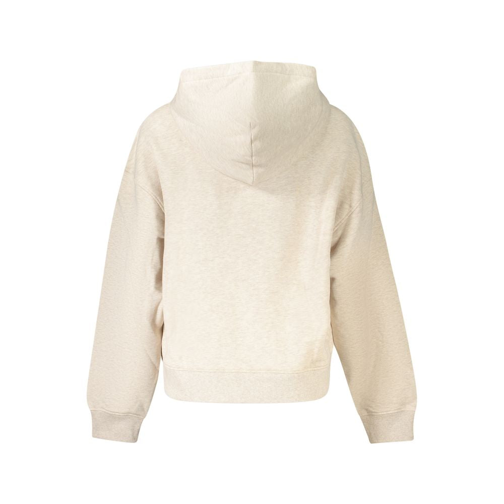 Tommy Hilfiger Beige Bomuldssweater Til Kvinder
