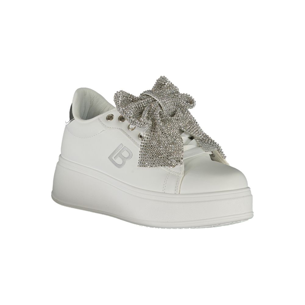 Laura Biagiotti Hvid Syntetisk Dame Sneaker