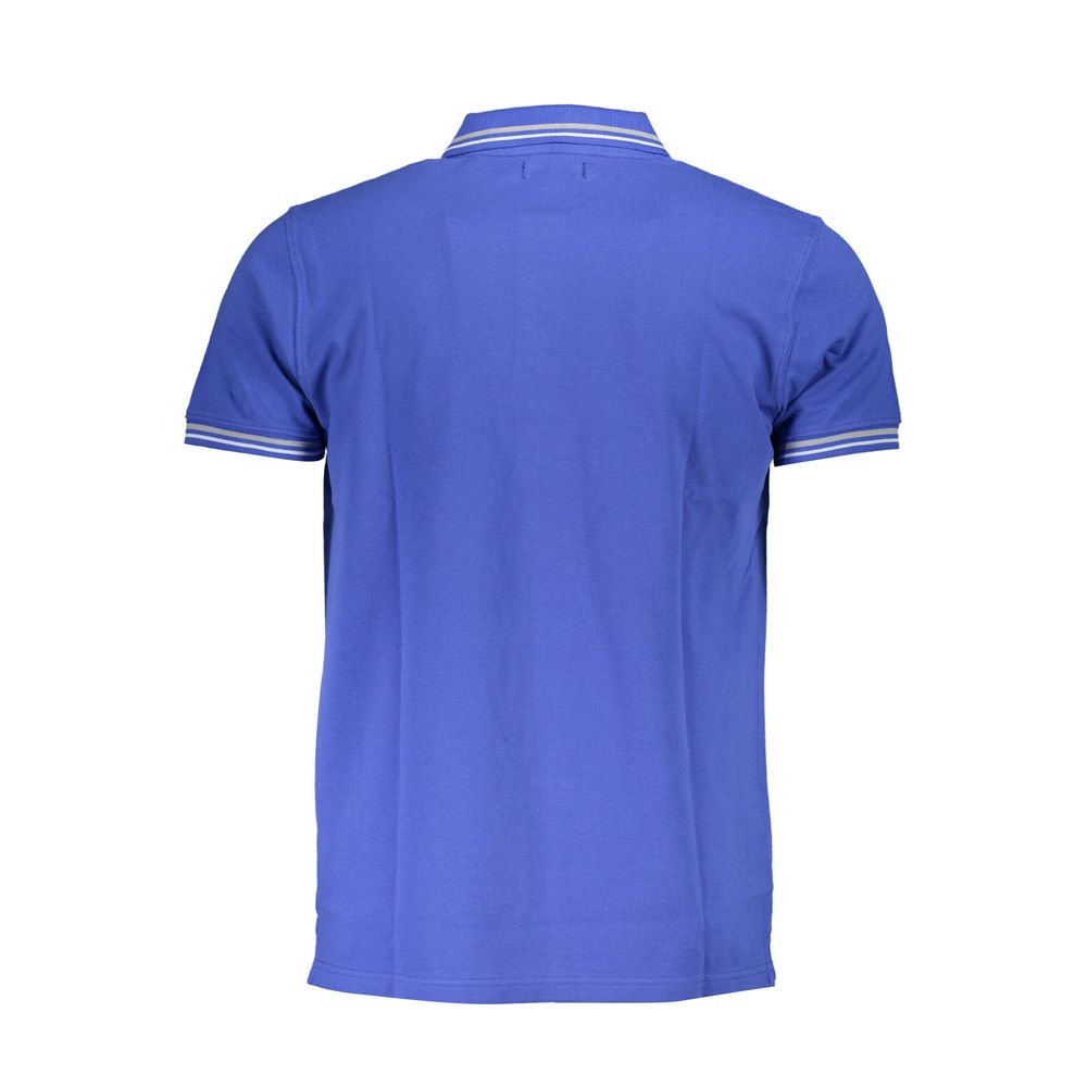 Cavalli Class Blå Bomuldspoloshirt