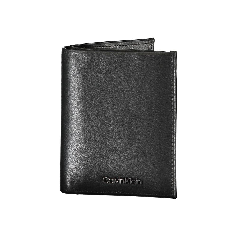 Calvin Klein Sleeve Sort Læder RFID Pung