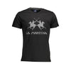 La Martina Elegant T-shirt med rund hals og ikonisk print