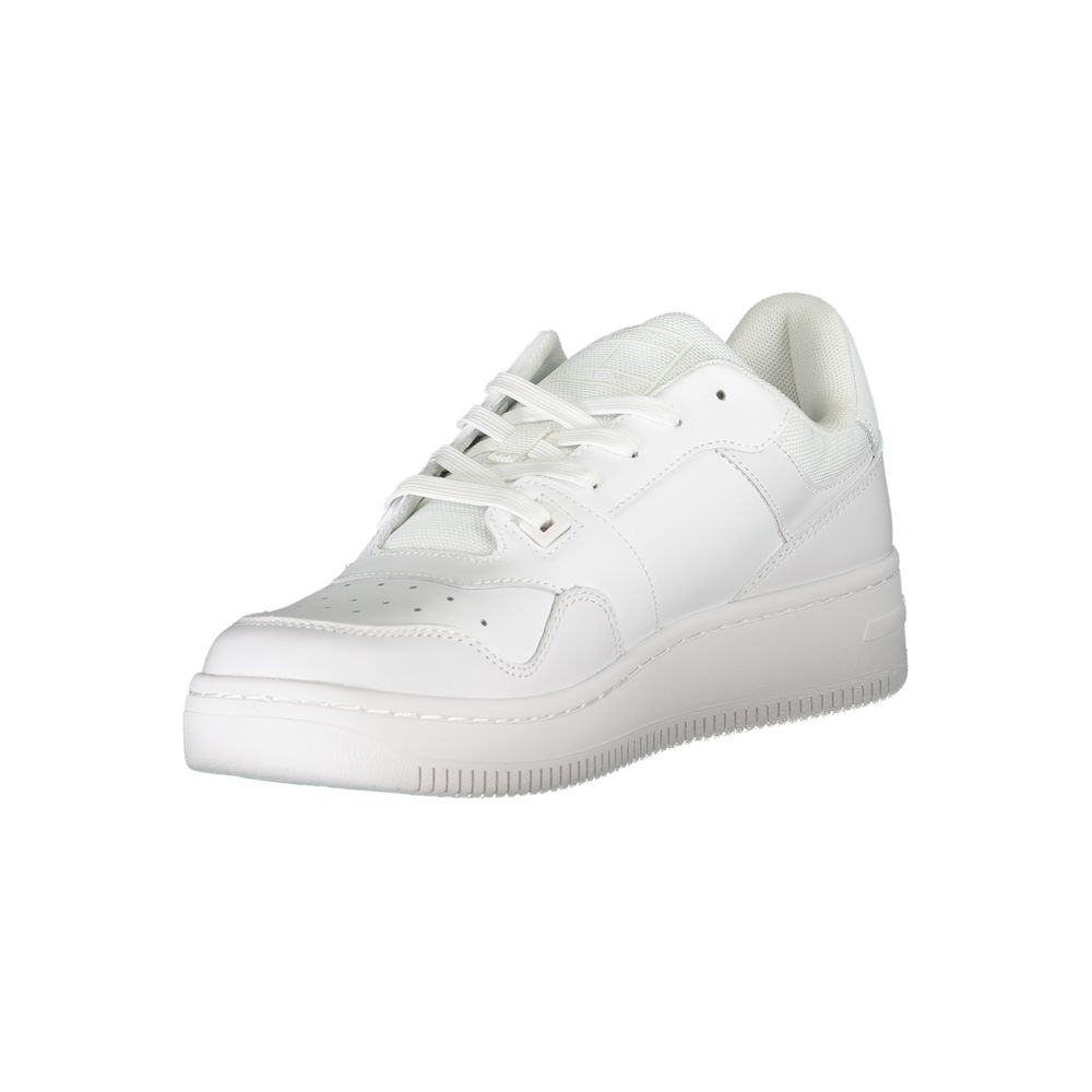 Tommy Hilfiger Hvide Læder Herre Sneaker