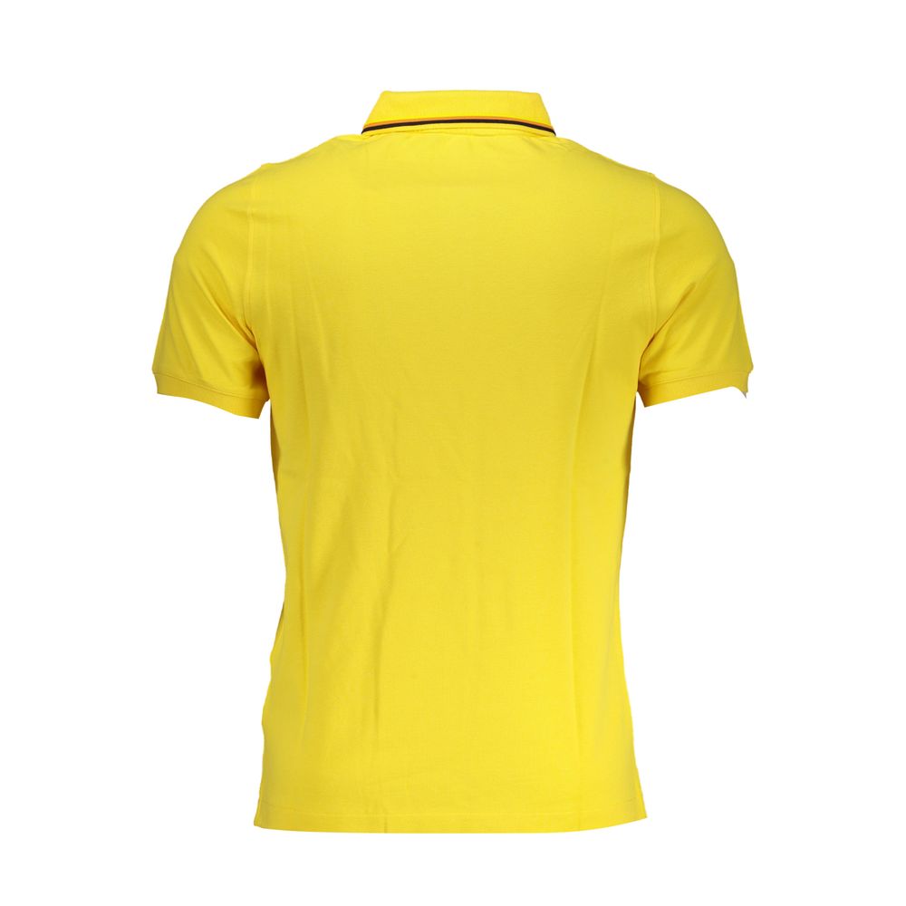 KWAY Solgul Polo med Kontrastdetaljer