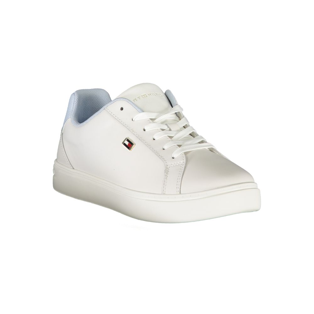 Tommy Hilfiger Hvid Polyester Sneaker