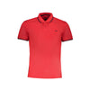 Harmont & Blaine rød bomuldspoloshirt
