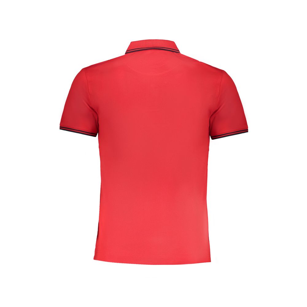 Harmont & Blaine rød bomuldspoloshirt