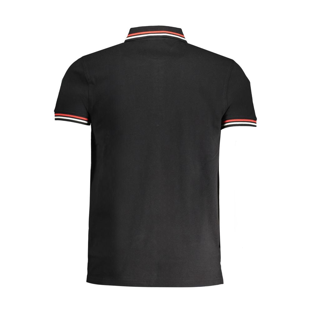 Cavalli Class sort bomuldspoloshirt