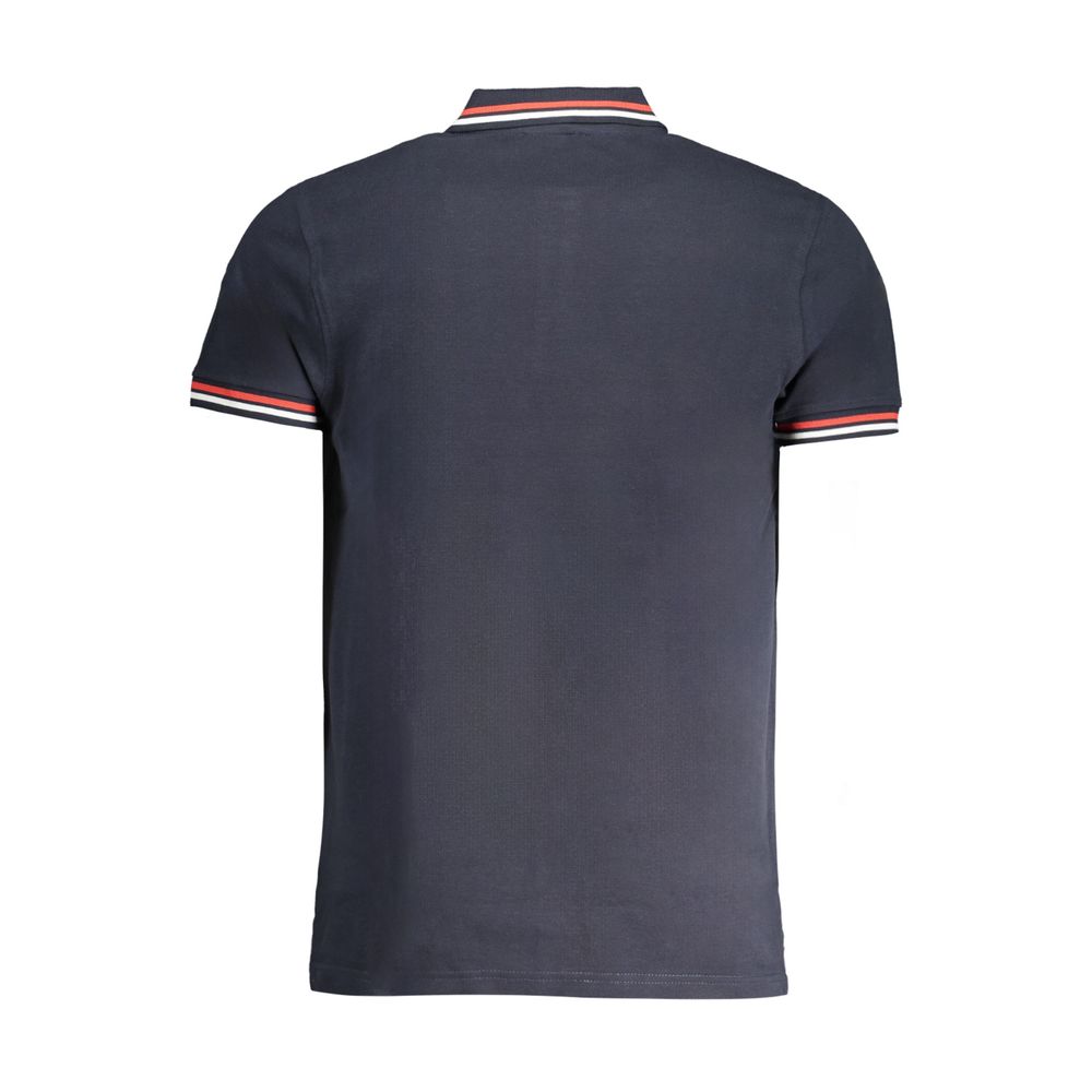 Cavalli Class Blå Bomuldspoloshirt