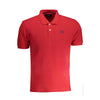 La Martina rød bomuld poloshirt