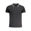 Cavalli Class sort bomuldspoloshirt