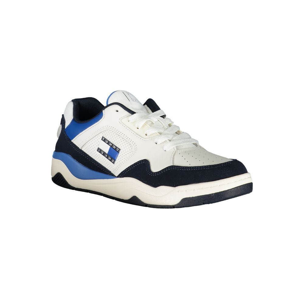 Tommy Hilfiger Blå Polyester Sneaker