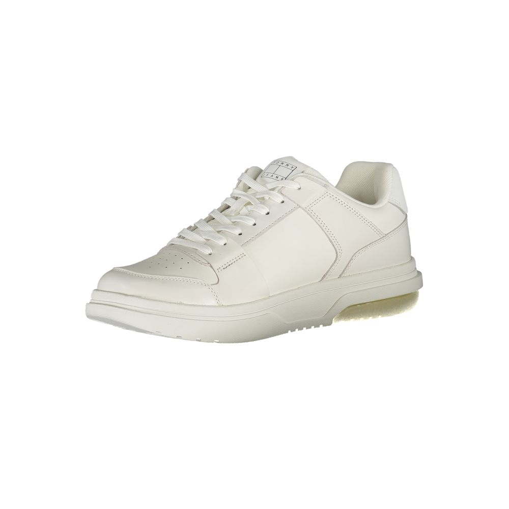 Tommy Hilfiger Hvid Polyethylen Herre Sneaker