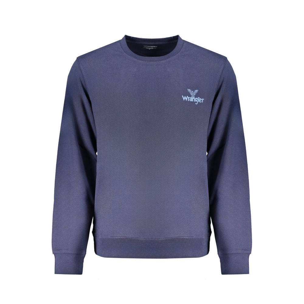 Wrangler Blå Bomuldssweater