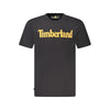 Timberland Black Cotton T-Shirt