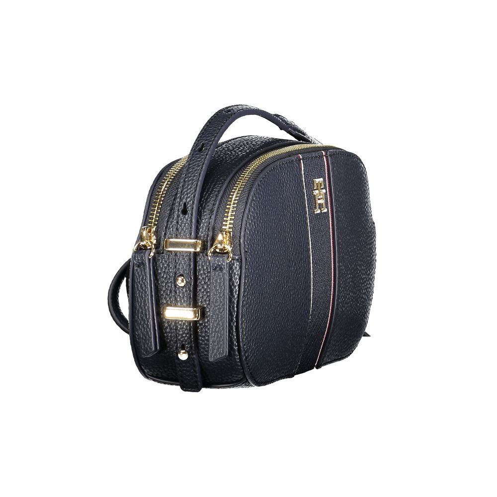 Tommy Hilfiger blå polyethylen damehåndtaske