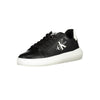 Calvin Klein Sleek Sorte Sneakers Med Snøre