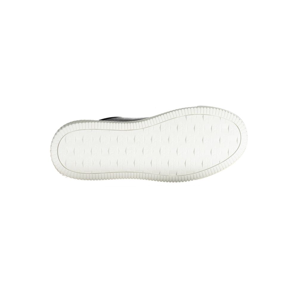Calvin Klein Sleek Sorte Sneakers Med Snøre