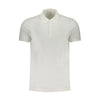 Calvin Klein hvid bomuldspoloshirt