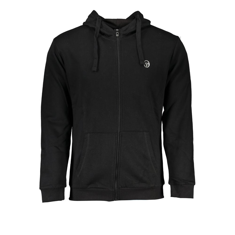 Sergio Tacchini sort bomuldstrøje