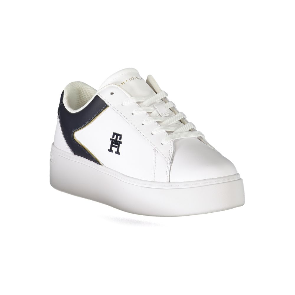 Tommy Hilfiger Hvid Polyester Sneaker