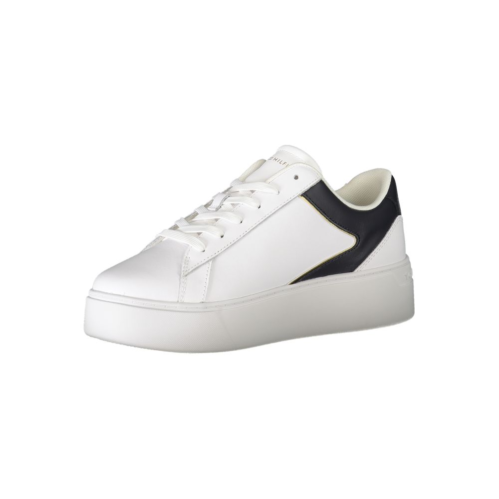 Tommy Hilfiger Hvid Polyester Sneaker