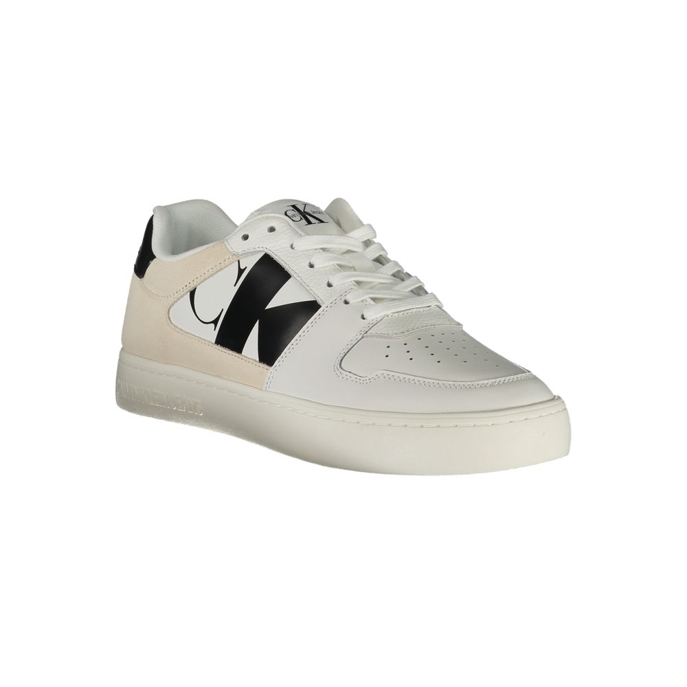 Calvin Klein Hvid Polyester Sneaker