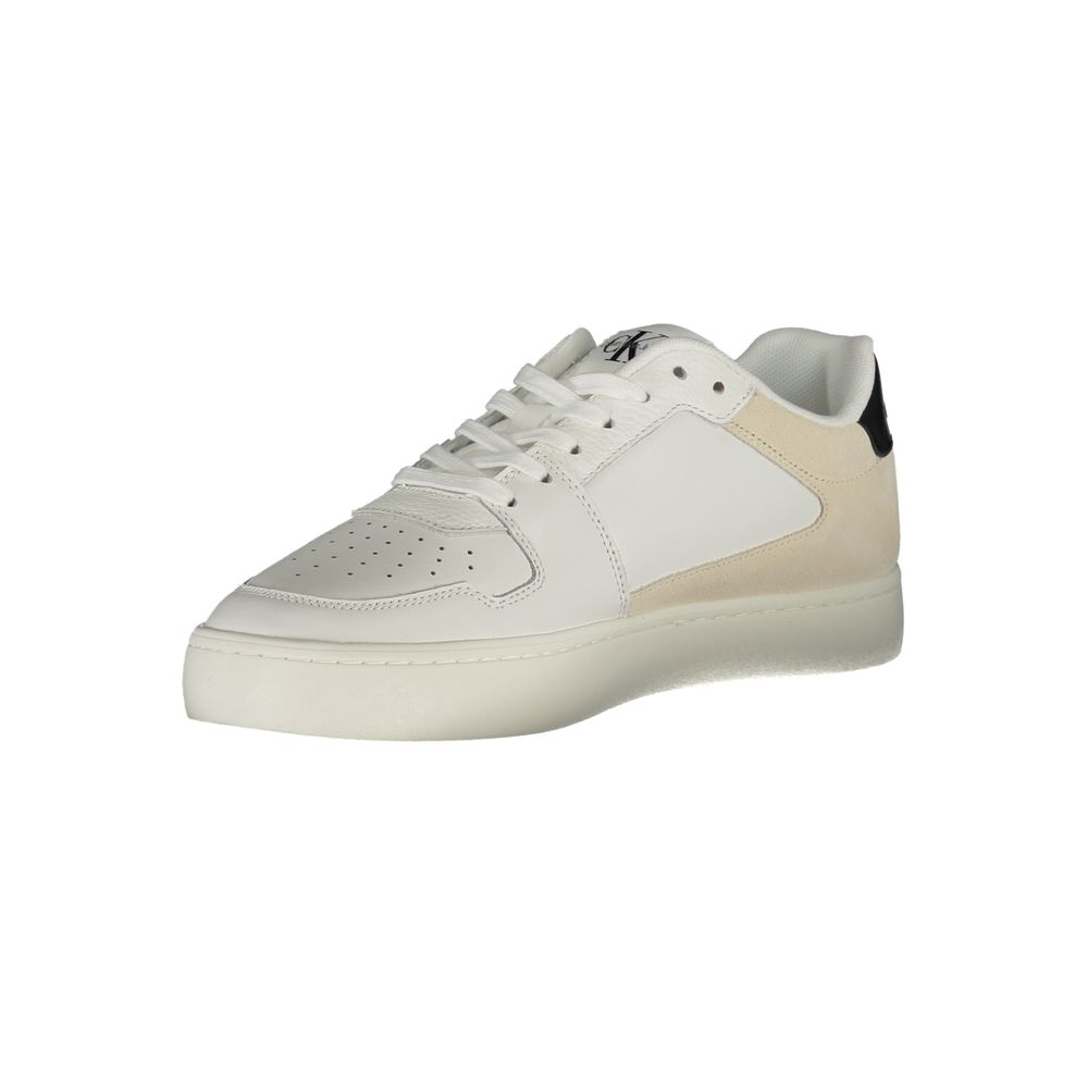 Calvin Klein Hvid Polyester Sneaker