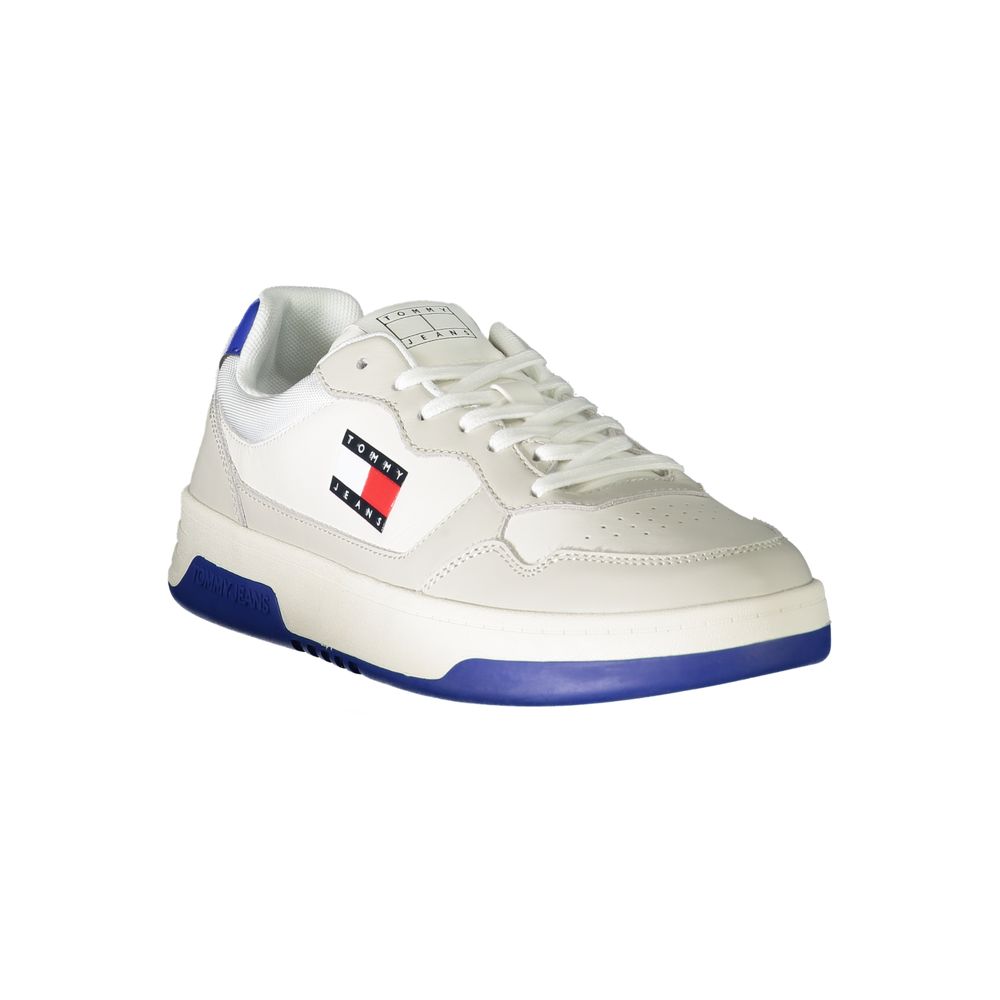 Tommy Hilfiger Hvide Læder Herre Sneaker