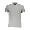 Cavalli Class Grå Bomuld Herre Poloshirt