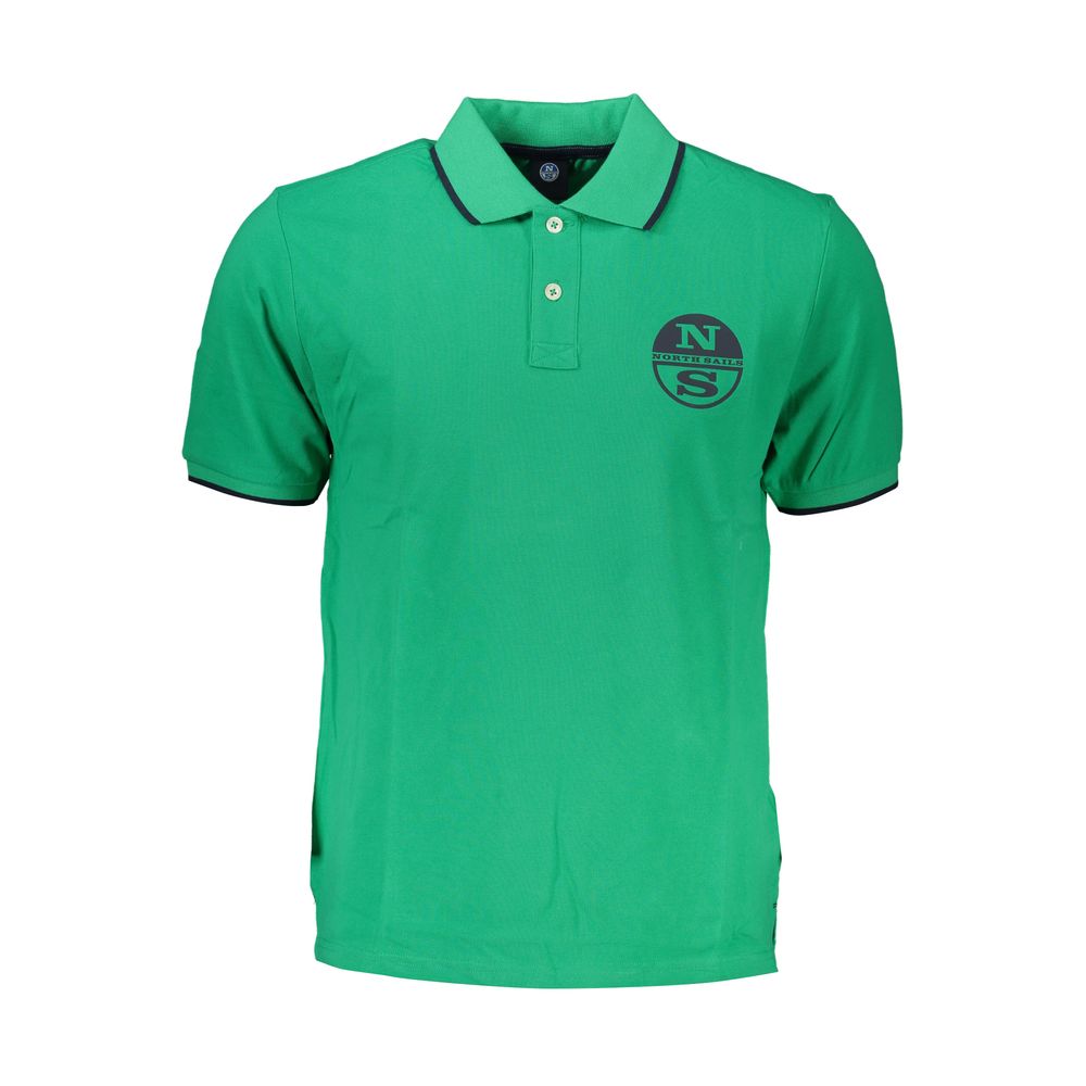 North Sails Grøn Bomuldspoloshirt