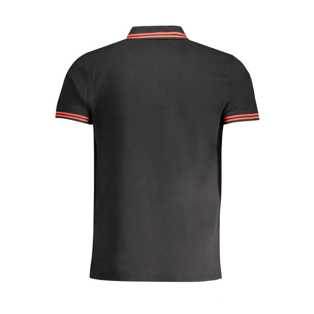 Cavalli Class sort bomuldspoloshirt