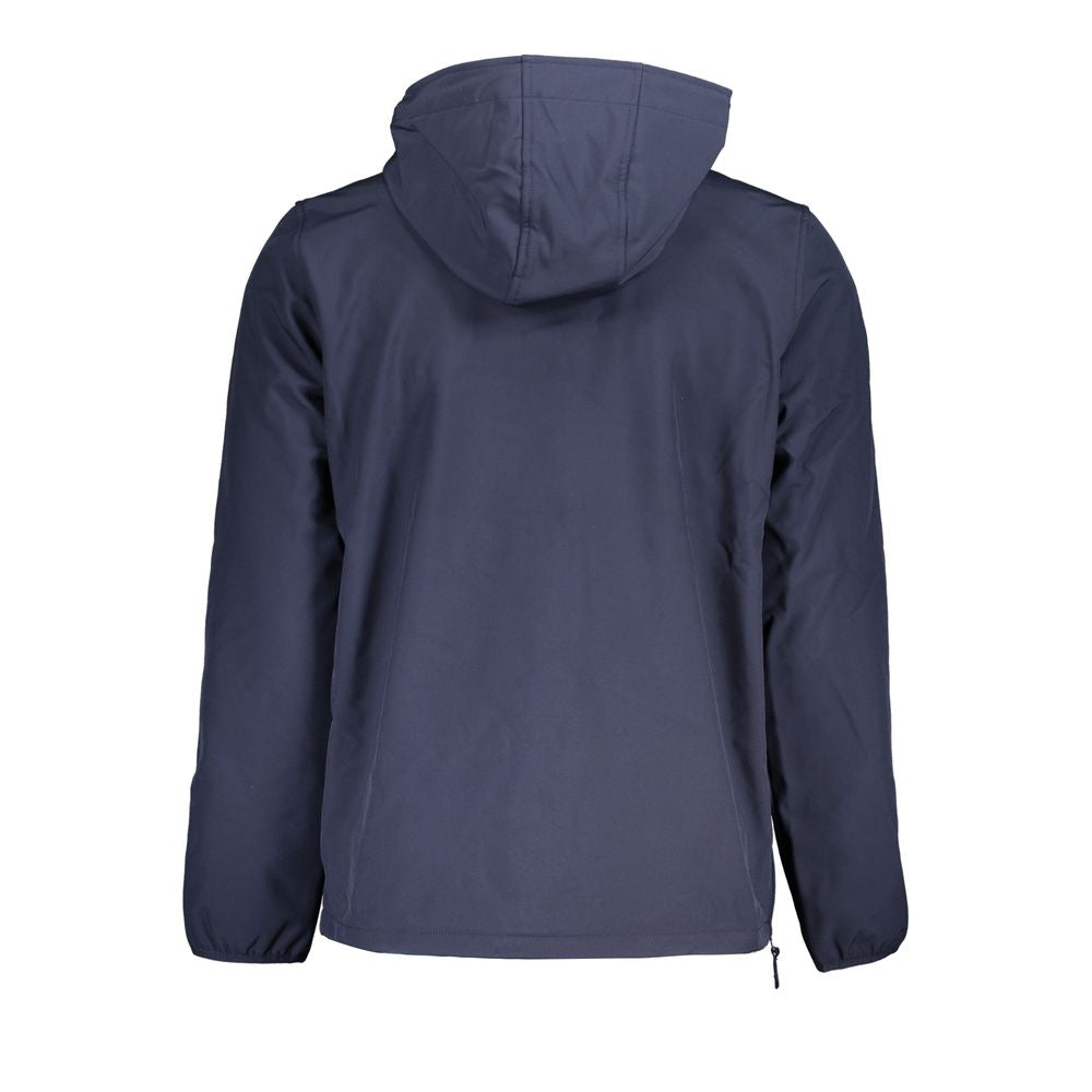 Norge 1963 Elegant softshell hættejakke i fed blå