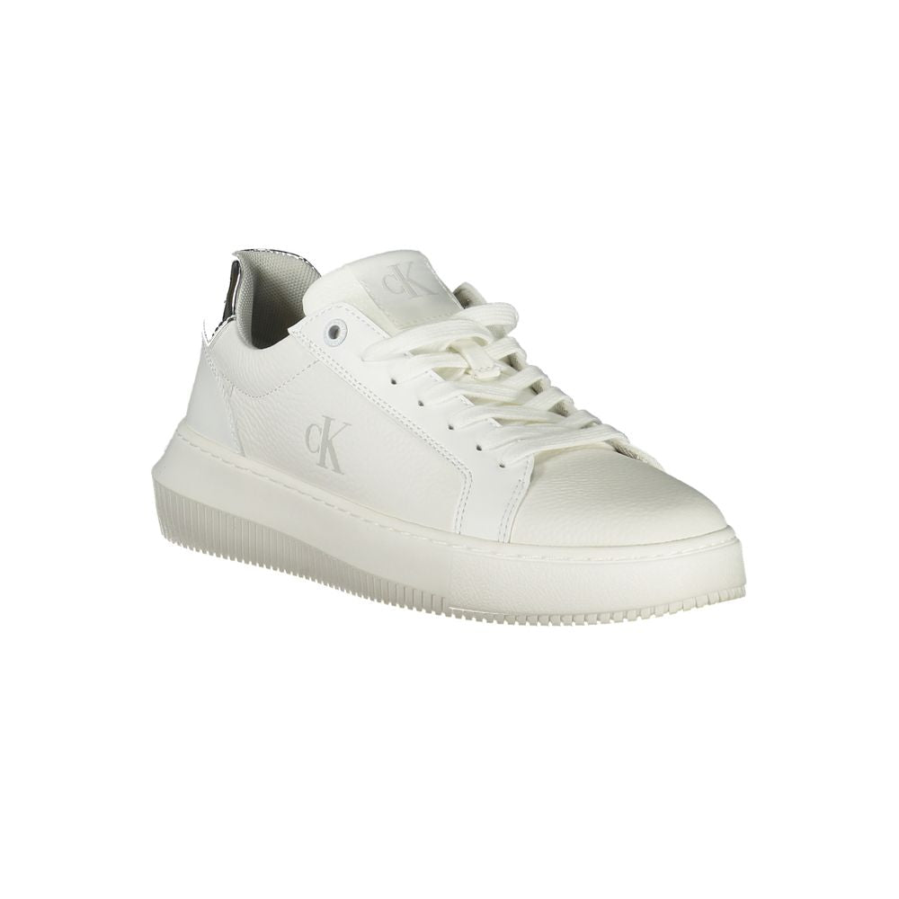 Calvin Klein Hvid Polyethylen Dame Sneaker