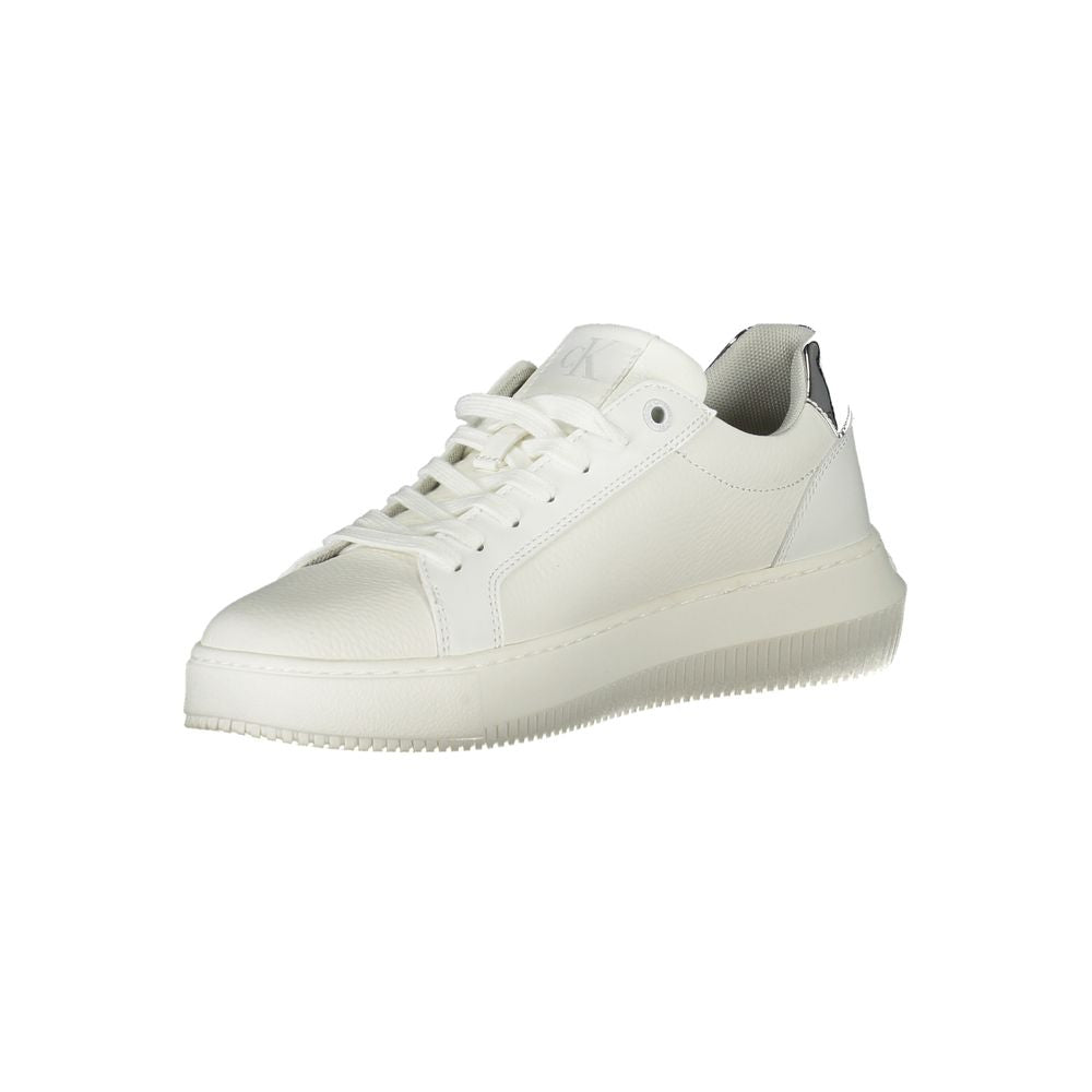 Calvin Klein Hvid Polyethylen Dame Sneaker