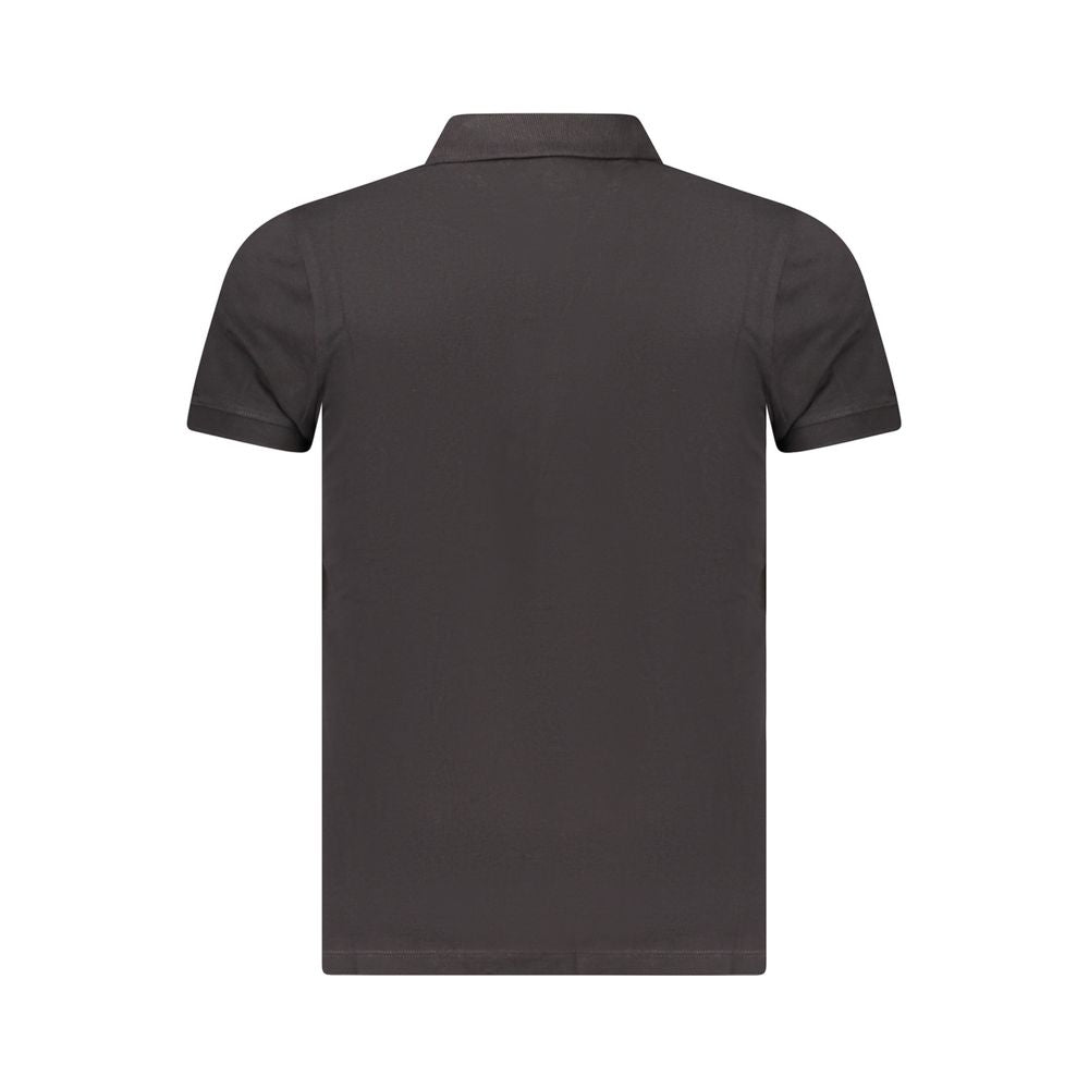 Tommy Hilfiger sort bomuldspoloshirt til mænd