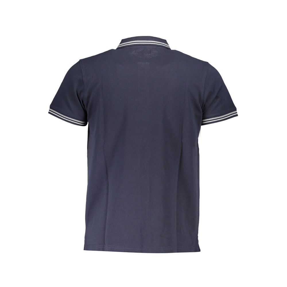 Cavalli Class Blå Bomuldspoloshirt