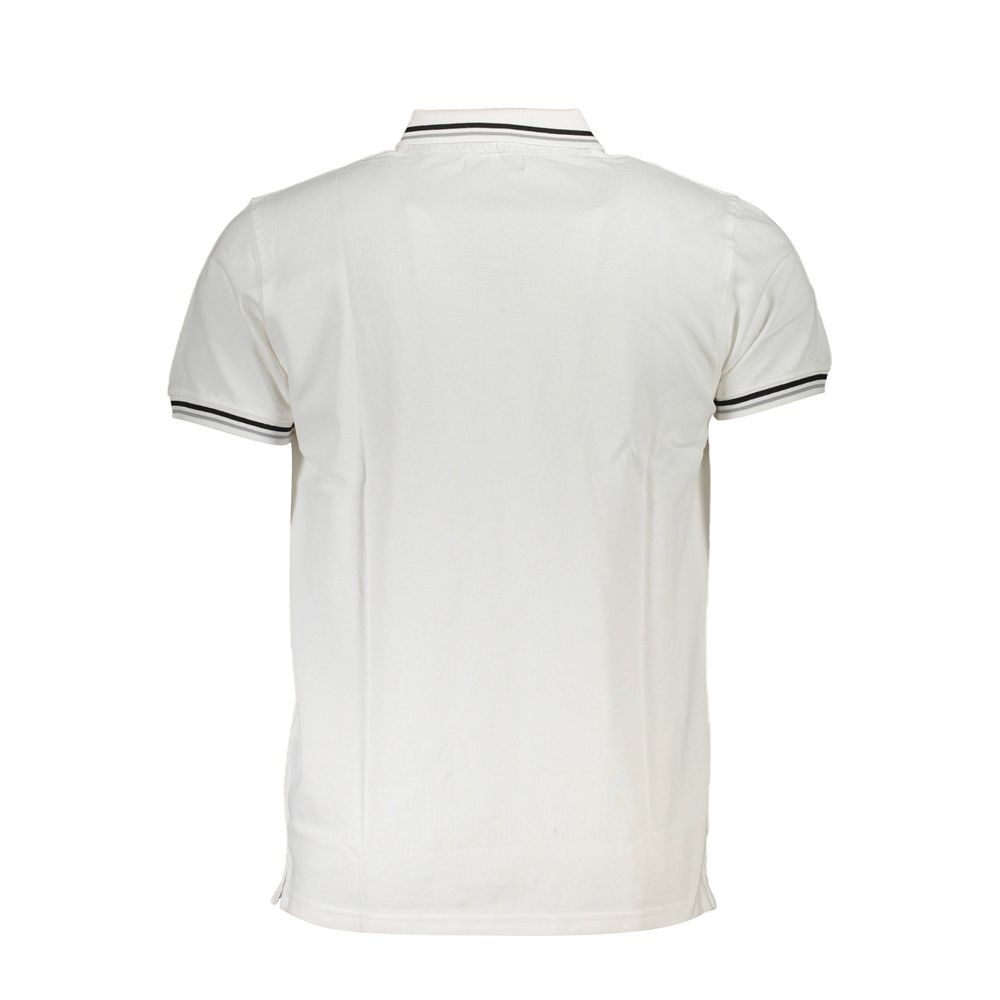 Cavalli Class hvid bomuldspoloshirt