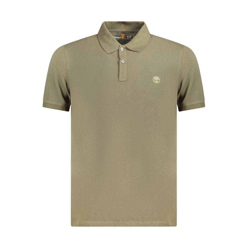 Timberland Grøn Bomuldspoloshirt