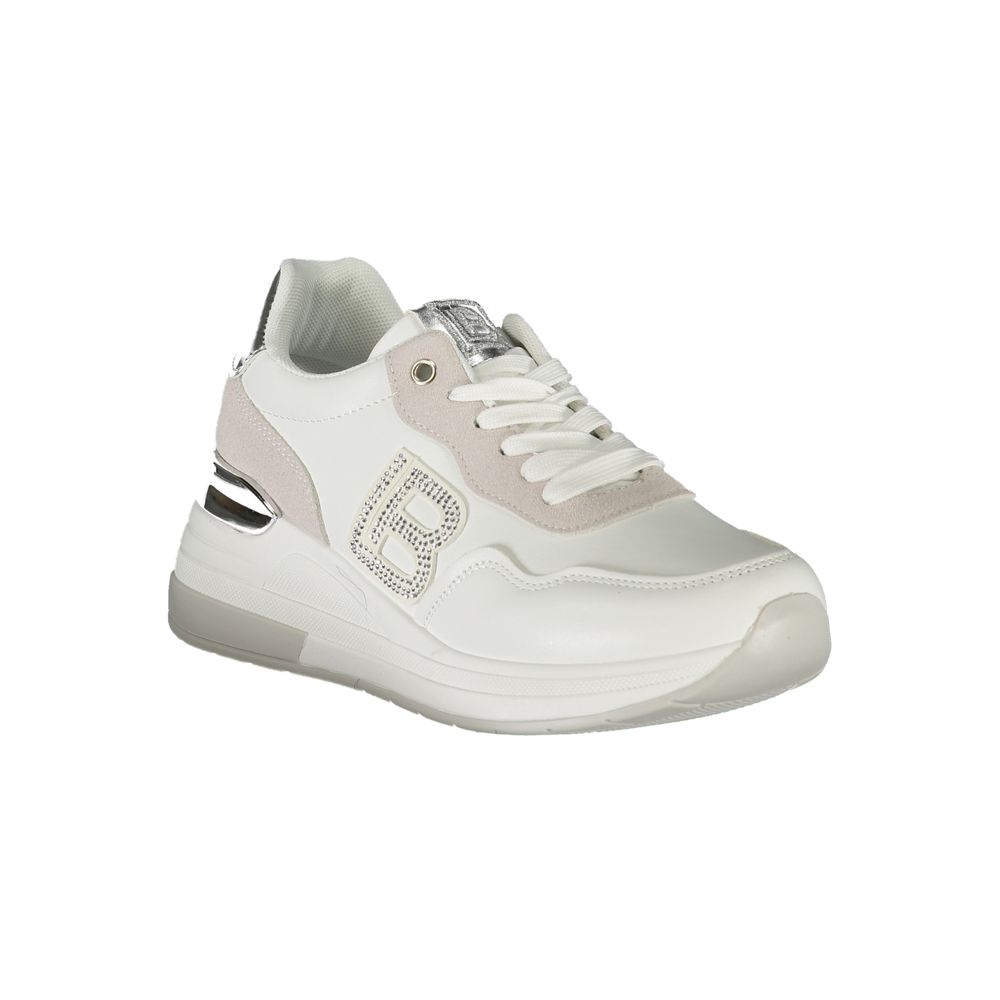 Laura Biagiotti Hvid Polyester Dame Sneaker