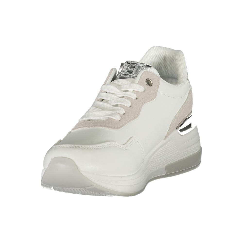 Laura Biagiotti Hvid Polyester Dame Sneaker