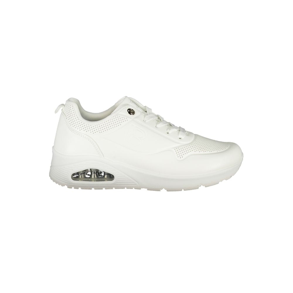 Laura Biagiotti Hvid Polyester Dame Sneaker